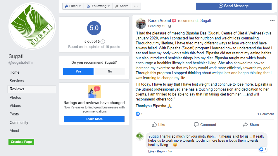 Facebook review from Karan Anand